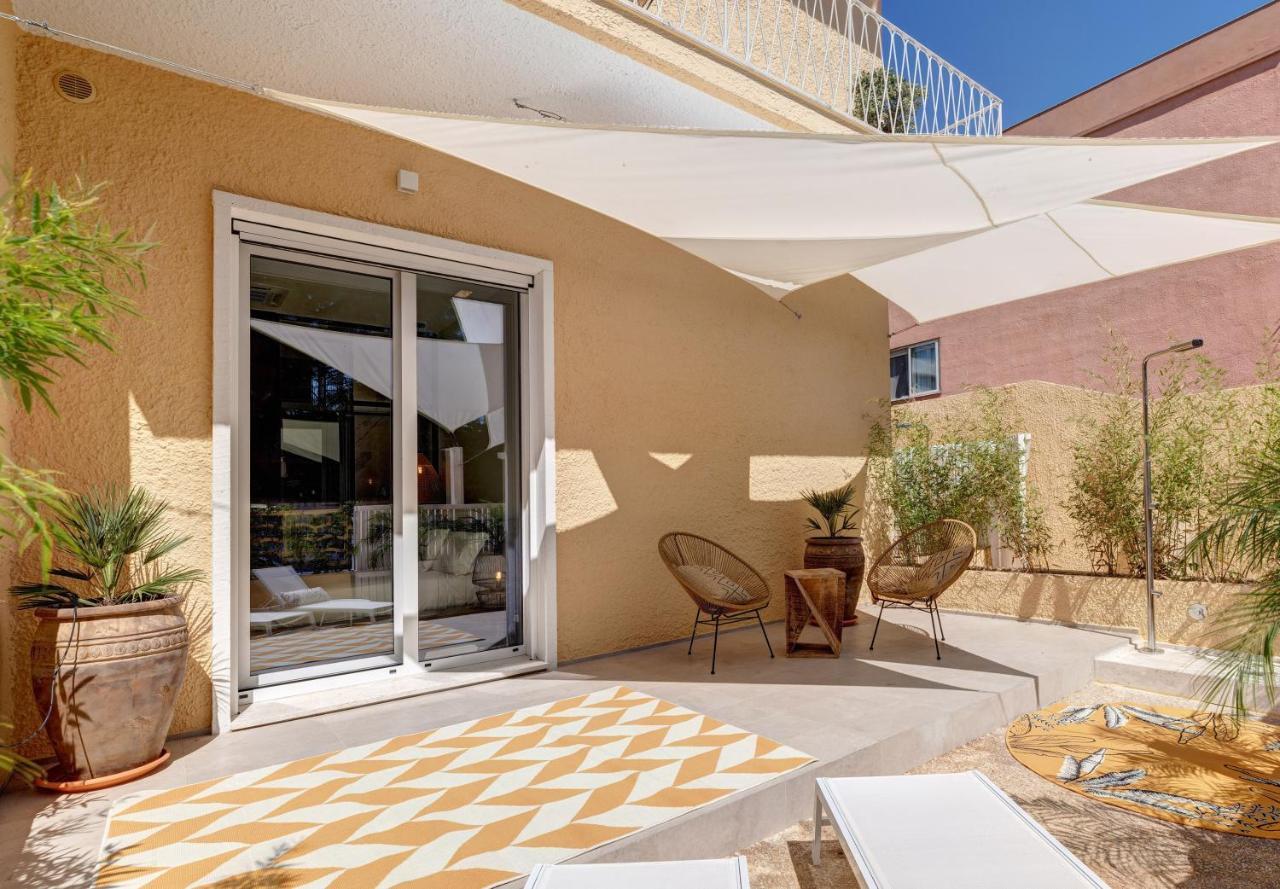 Le Palmette Suites Cagliari Exteriör bild